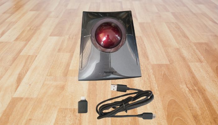 Gesamtansicht Gerät Kensington SlimBlade Pro Trackball Maus