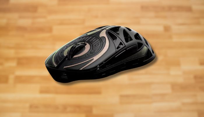Gesamtansicht der WLMOUSE Strider Gaming-Maus