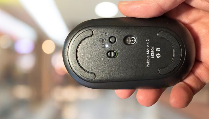 Gesamtansicht vertikale ergonomische Maus