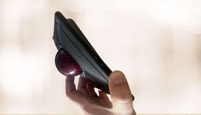 Obere Ansicht Kensington SlimBlade Pro Trackball Maus