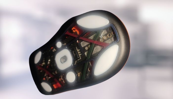 Rückseite mit Sensor und glatter Kontur