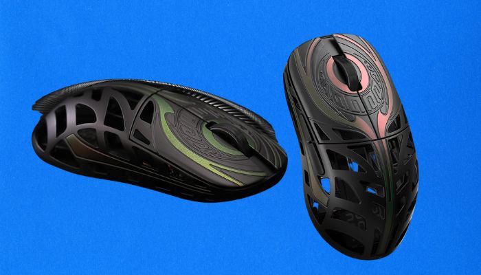 Schrägansicht der 3Dconnexion-Maus